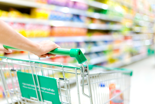 supermarket trolley